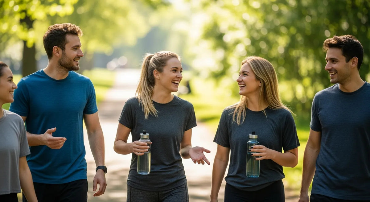 Finding a Walking Partner for 20 Year Olds: The Social Hack