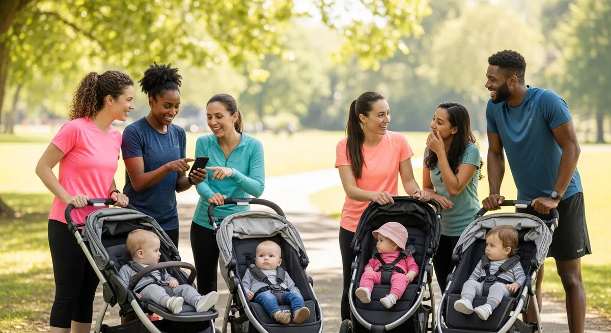 Finding Running Groups for Stroller Runners
